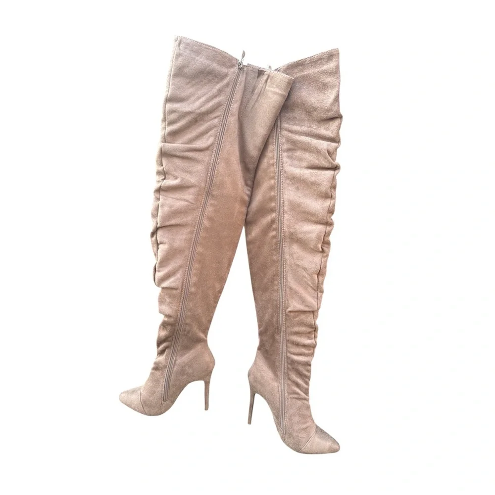 Tan Over-the-Knee Boots Brand New Without Box